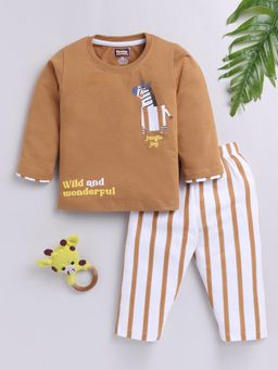 Nottie Planet - Brown Co-Ord (Set of 1)
