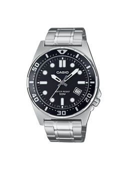 Casio - Men Enticer Men Casual Black Watch (Mtd-135D-1Avdf) (M)