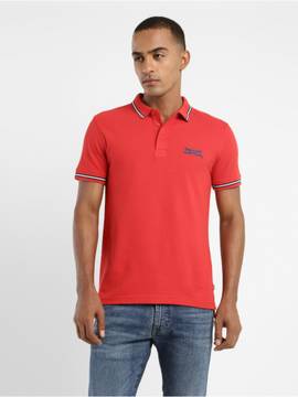 white polo t shirt red horse