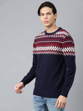 WOODLAND Sweater : Buy WOODLAND Woven Sweater Multi-Color Online | Nykaa  Fashion