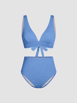 Cider - Tie Back Shaping Bikini Swimsuit