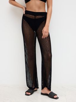 Cider - Hollow Out Cover Up Pants