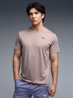 Puma - Train All Day Solid Cat Men's Training T-shirt - Beige