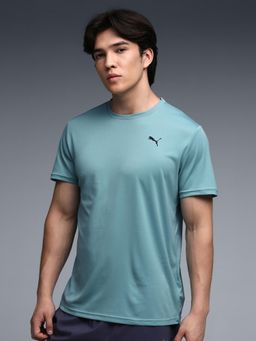 Puma - Train All Day Poly Texture Men's Training T-shirt - Blue