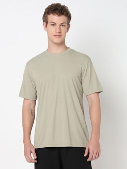 R&B - Men Olive Casual T-Shirt