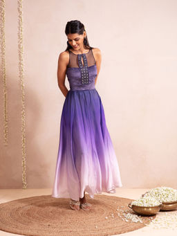 Gajra Gang - Pataka Navy Blue Gown