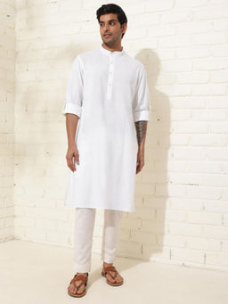 Fabindia - White Cotton Kurta