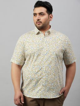SHOWOFFFF - Men's Printed Off White Premium Shirt