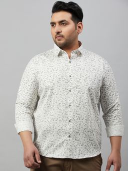 SHOWOFFFF - Men's Printed White Premium Shirt
