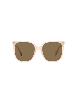Polaroid - Women Brown Square Full Rim Uv Protection Sunglass-20672035J56Sp (56)