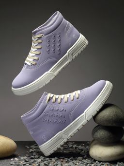 SOLETHREADS - Twist Lavender Solid Women Sneakers