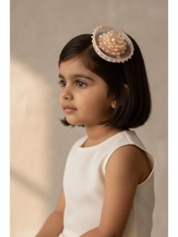 Choko - Orange Golden Glow Birthday Hair Clip for Baby Girls