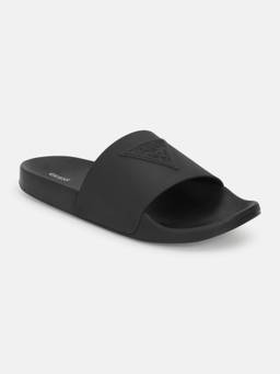 Guess - Men Black Polyurethane Slip-On Tokyot Sliders