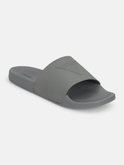 Guess - Men Grey Polyurethane Slip-On Tokyot Sliders