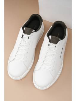 Louis Philippe - Men White Lace Up Sneakers