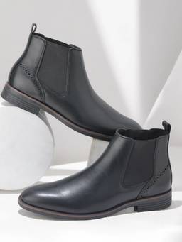 Cantabil - Chelsea Boots for Men - Black
