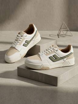 Cantabil - Casual Sneaker for Men - White