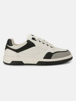 Cantabil - Men White Comfortable Cushioned Sneakers