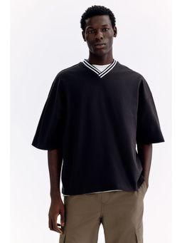 H&M - Men Multi-Color Oversized Fit Cotton T-Shirt