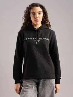Tommy Hilfiger - Solid Regular-Fit Cotton Hoodie