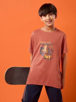 Technosport - Boys Printed Sports T-shirt with TECHNOCOOL+ for Active Outdoor