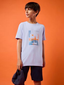 Technosport - Boys Printed Sports T-shirt with TECHNOCOOL+ for Active Outdoor