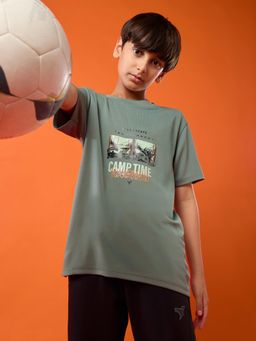 Technosport - Boys Printed Sports T-shirt with TECHNOCOOL+ for Active Outdoor