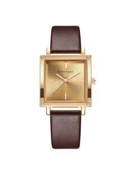 Giordano - Women Classic Sunray Square Rose Gold Dial Analog Watch - GZ-60124 (M)