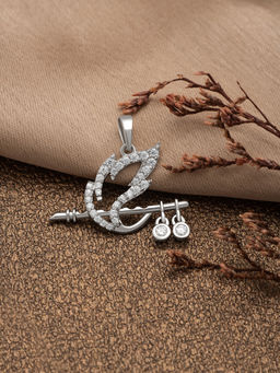 Silberry - 925 Sterling Silver Deity Spirit Pendant