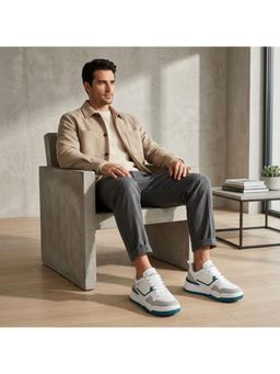 BERSACHE - Men Casual White Sneakers