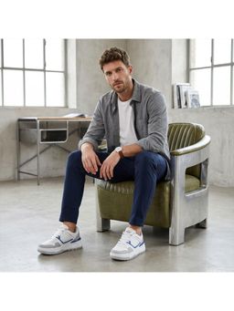 BERSACHE - Men Casual White Sneakers