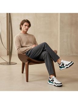 BERSACHE - Men Casual White Sneakers