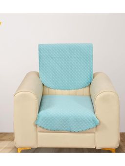 BAJO'S - Blue 1 Seater Sofa Cover
