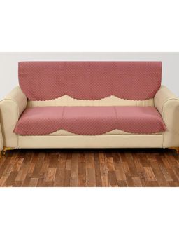 BAJO'S - Pink 3 Seater Sofa Cover
