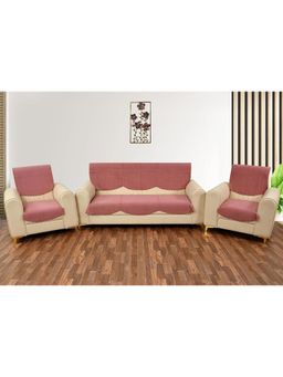 BAJO'S - Pink 5 Seater Sofa Cover