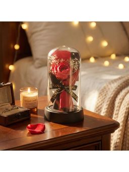 eCraftIndia - Artificial Red Rose Bouquet