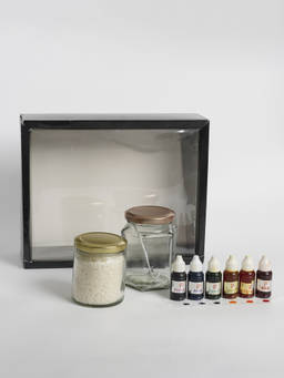ilearnngrow - DIY Rainbow Candle