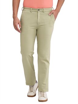 ColorPlus - Green Solid Trouser