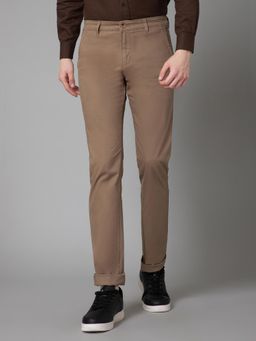 Cantabil - Khaki Solid Trouser