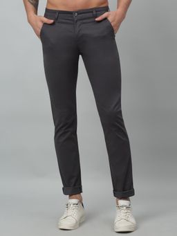 Cantabil - Grey Solid Trouser