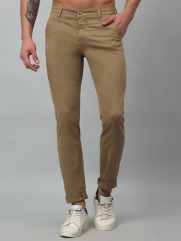 Cantabil - Khaki Solid Trouser