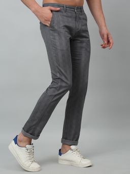 Cantabil - Grey Checks Trouser