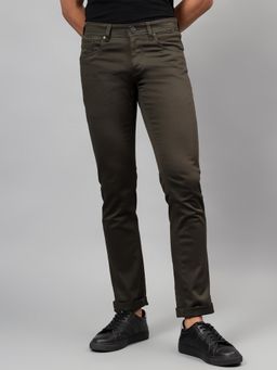 Cantabil - Green Solid Trouser
