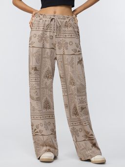 The Souled Store - Nomad Serenity Women Flared Pant