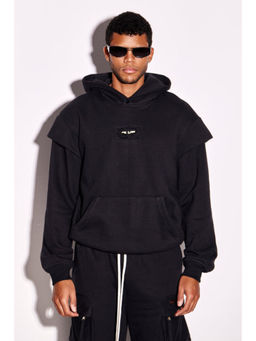 CILVR - Men Black Grease Hoodie