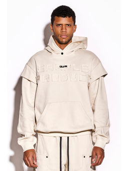CILVR - Men Cream Sample Hoodie