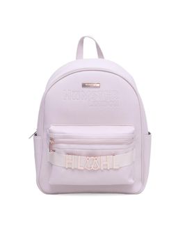 Hamster London - Women Melissa Solid Pink Backpack (M)