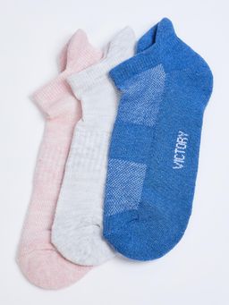 max - Women Knit Secret Length Socks - (Pack Of 3)