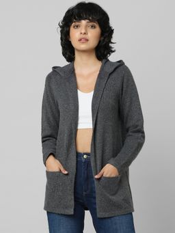 ONLY - Womens Woven Grey Cardigans