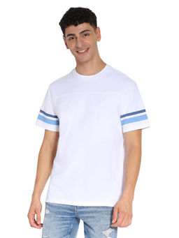 American Eagle - Men's White Flex Pique T-Shirt